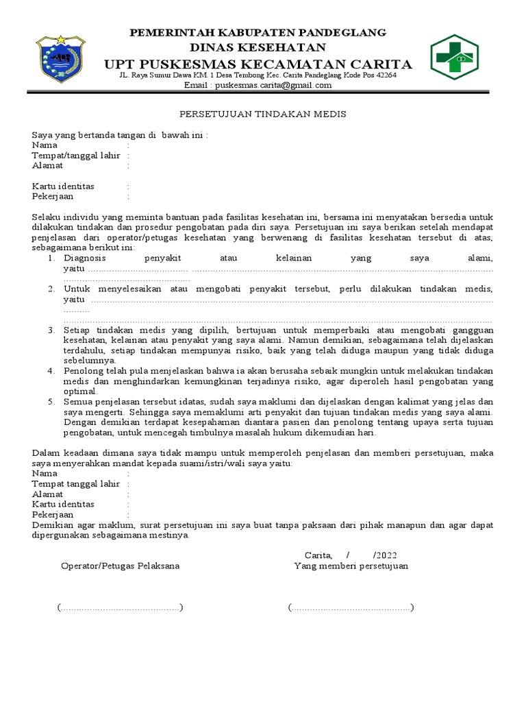 Form Informed Consent Pdf
