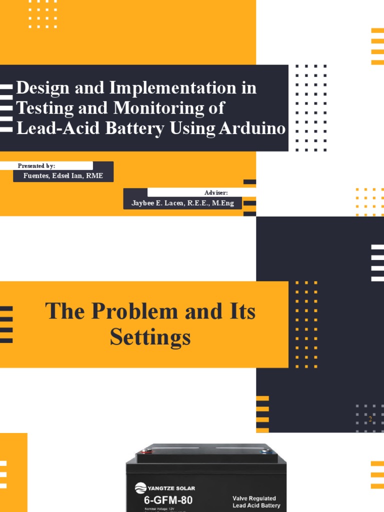 Design and Implementation in Testing and Monitoring of LeadAcid