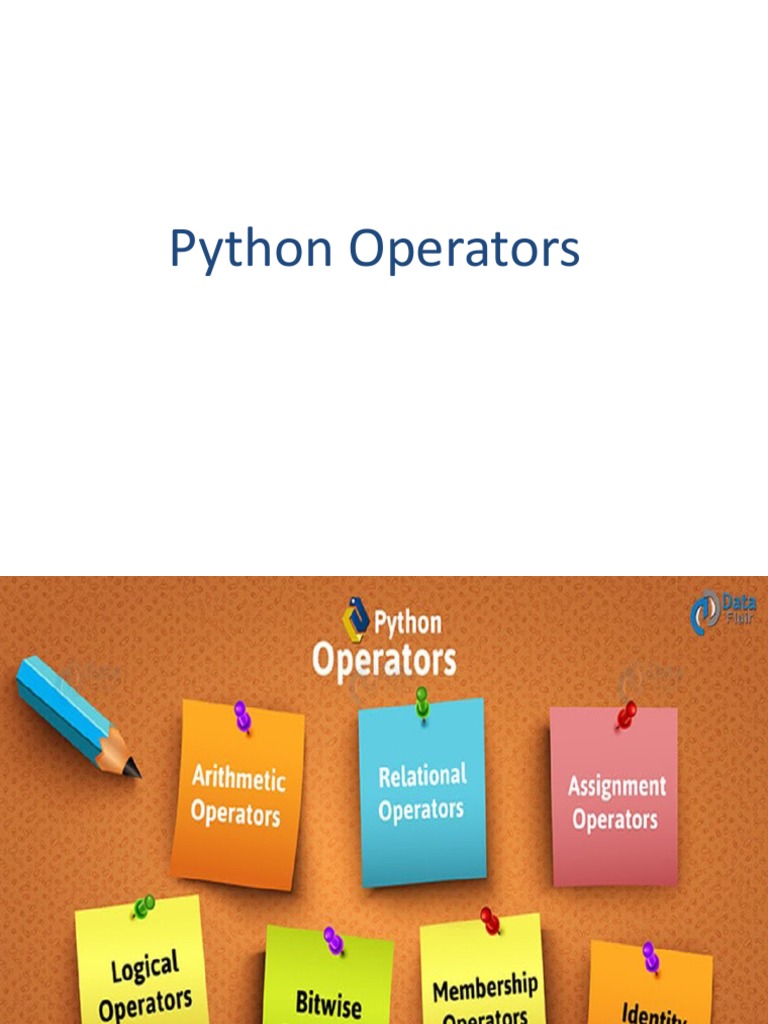 Python Operators | PDF