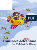 Transport Adventure: Free Worksheets For Children