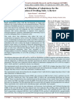 A Study On Utilization of Admixtures For The Stabilization of Swelling Soils A Review