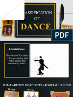 Classification of Dance