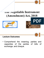 3 Negotiable Instrument Act