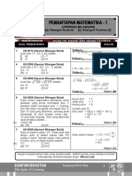 BAB-01 ǀ Matematika ǀ Operasi Bilangan