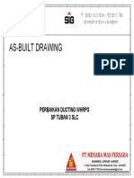 As-Built Drawing: Perbaikan Ducting WHRPG SP Tuban 3 SLC