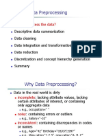 Data Preprocessing: Why Preprocess The Data? Why Preprocess The Data?