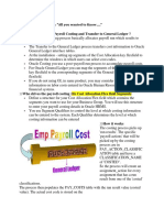 What Is Purpose of Payroll Costing and Transfer To General Ledger ?