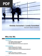 Globally Connected Locally Committed