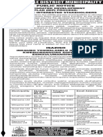 AMATHOLE DISTRICT MUNICIPALITY: Public Notice - Integrated Development Plan (IDP) Process: Call For Interested Stakeholders