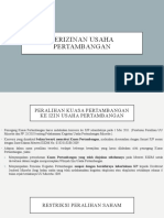 List of Issue Dan Gambaran Umum Pertambangan - 20190513