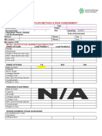 Crane Lifting Plan Method Statement and Risk Assessment