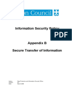 Corporate Information and ICT Security Policy Appendix 1