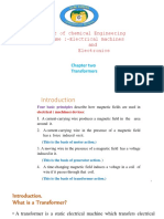 Department of Chemical Engineering Course Name:-Electrical Machines and Electronics