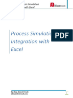 Aspen Process Simulation Integration With Excel