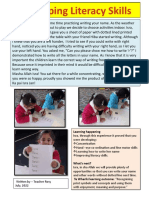 Developing Literacy Skills