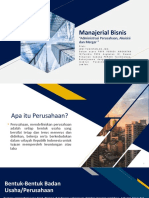 Manajerial Bisnis