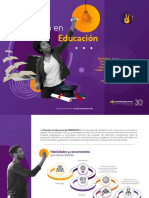 Brochure Maestría en Educación