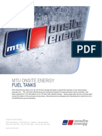 Mtu Onsite Energy: Fuel Tanks