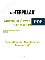Caterpillar Power Module: CAT 3512B PM