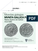 MVNITA GALLICA PAX - Moedas Galegas - Galiza Histórica