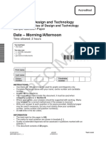 Gcse Sample Examination Paper