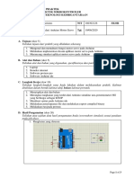 ARGO DWI HARTOMO - L3. Lembar Laporan Praktek 8 Mikrokontroller