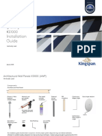 Kingspan - Architectural Wall Panel KS1000 AWP - Installation Guide - Vertically Laid - January 2020 - AU NZ - EN