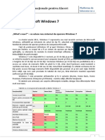 TIA Platforma 1 Windows 7