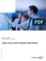 What's New in Sap S4hana 2020 Sps04