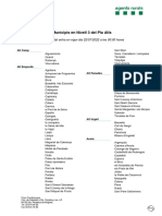 Municipis I Massissos Amb Restriccions Pel Pla Alfa 3