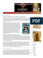 “INIMICA VIS” sobre la Masonería - Papa León XIII
