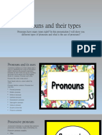 Pronouns and Their Types