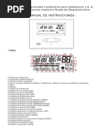 Manual Instrucciones Termostato Sin Hilos