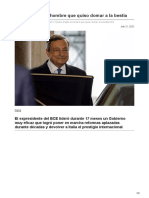 Draghi abandona Italia en crisis