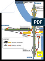 Lavori viadotto Montevideo Deviazione Riva Ss12 Da Sud Fase 2