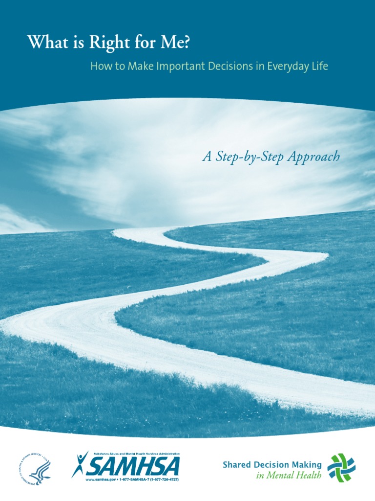 Shared Decision Making Consumer Workbook Pdf Decision Making