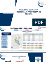 Realidad Educativa Regional - Julio