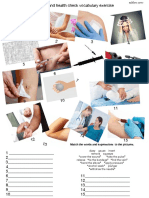 Venipuncture and Health Check Vocabulary Lesson 2019