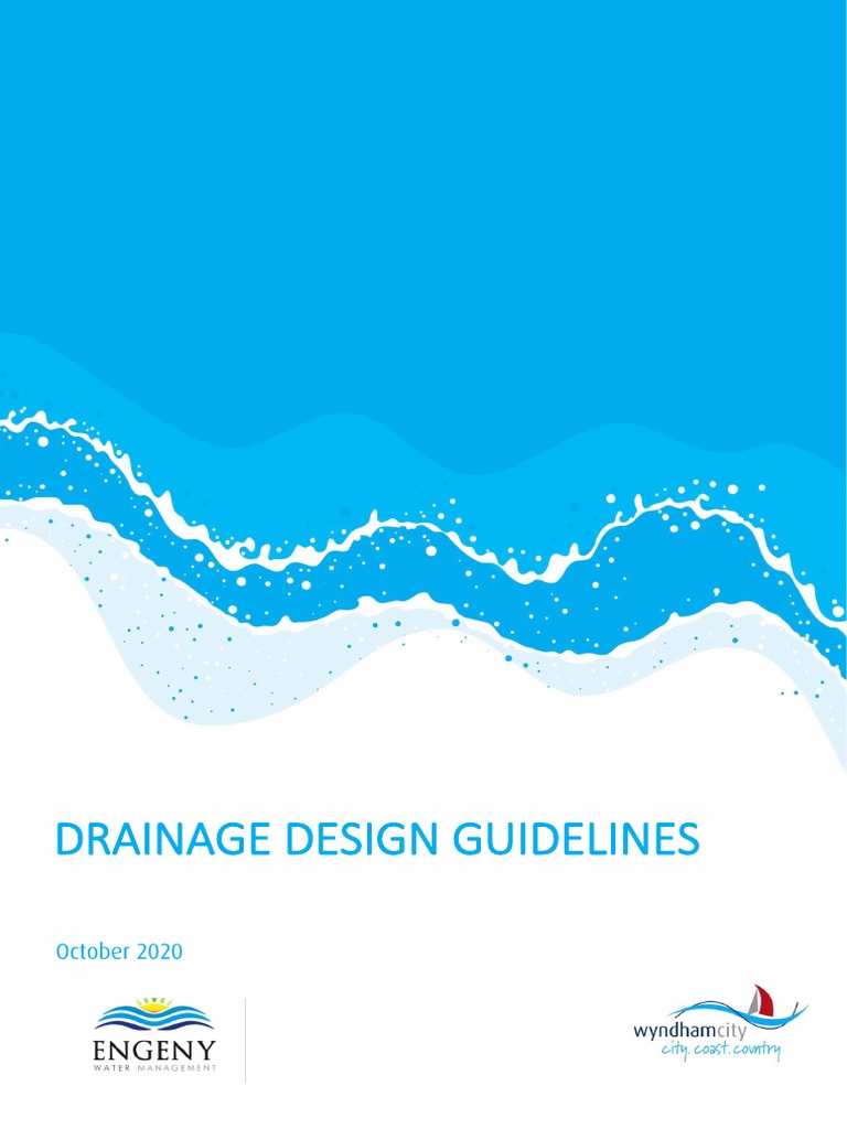 Detailed Drainage Design Guidelines | PDF | Stormwater | Storm Drain