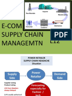 E-COM SUPPLY CHAIN MANAGEMENT