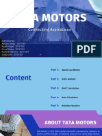 Tata Motors Ratio Analysis