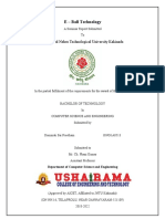 Seminar Documentation Format