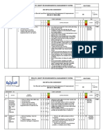 RA Risk Register