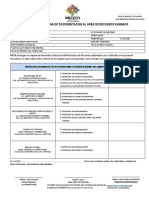 Formulario Entrega de Documentos Adm. de Personal