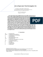 Physics of Baseline Twin Rectangular Jets