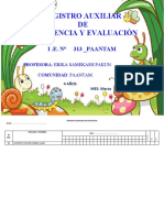 Registro Asistencia y Evaluacion - Beli