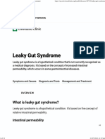 Leaky Gut Syndrome