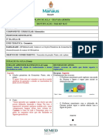 Plano de aula de geometria: ponto, reta e plano