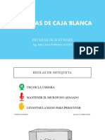 Clase 4 Pruebas de Caja Blanca