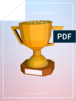 Decoración Trofeo - Momuscraft